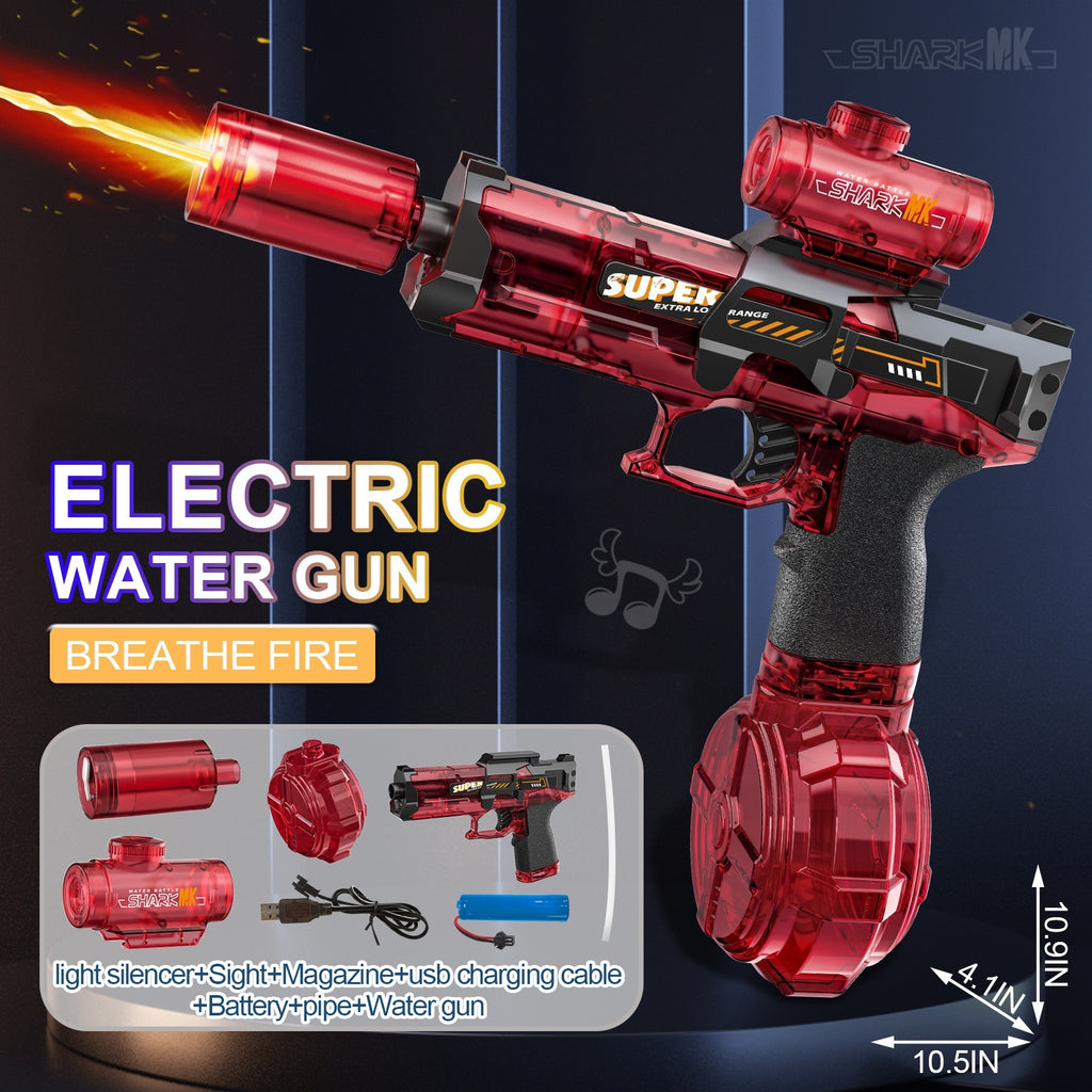 Fire Light Xiaoice Mouse Electric Water Gun – The Ultimate Summer Splash Experience!