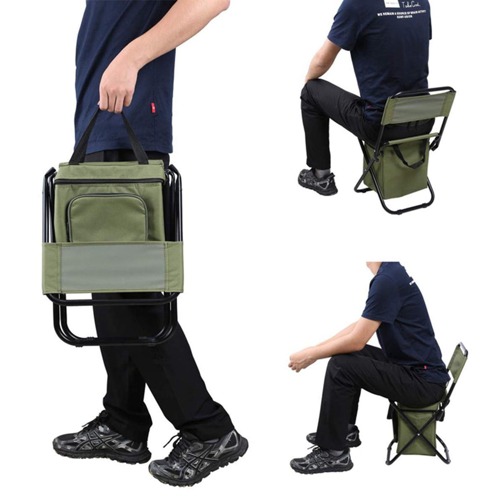 Portable Folding Fishing Chair with Cooler – The Ultimate Outdoor Companion