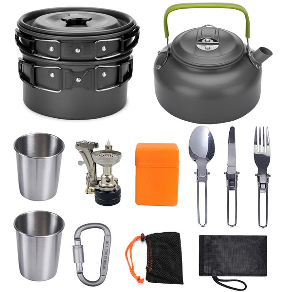 Camping Cookware Kit – Lightweight & All-in-One