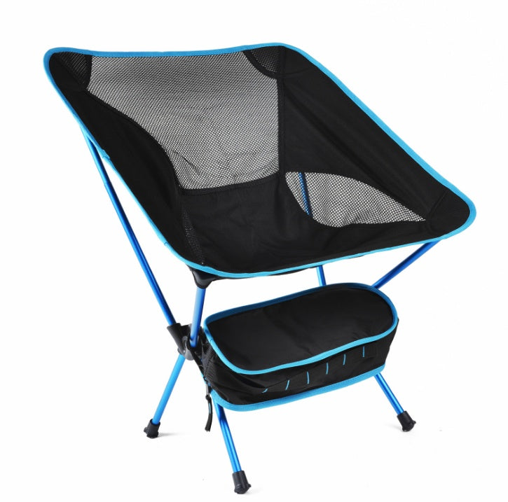 Ultralight Folding Camping Chair – Heavy-Duty 150kg Capacity, Portable for Beach, Hiking & Fishing