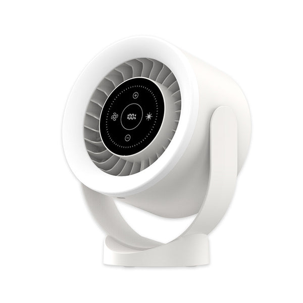 USB Rechargeable Desktop Fan Light