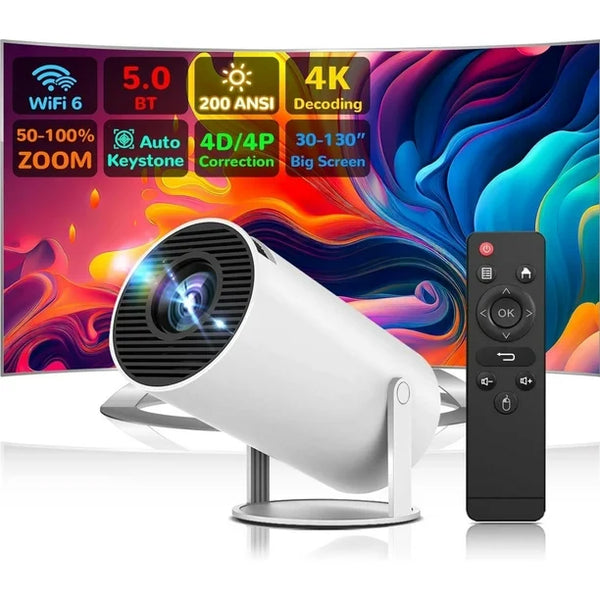 HY300 Pro Portable Home Theater Projector – Immersive Entertainment Anywhere