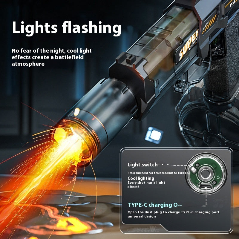 Fire Light Xiaoice Mouse Electric Water Gun – The Ultimate Summer Splash Experience!