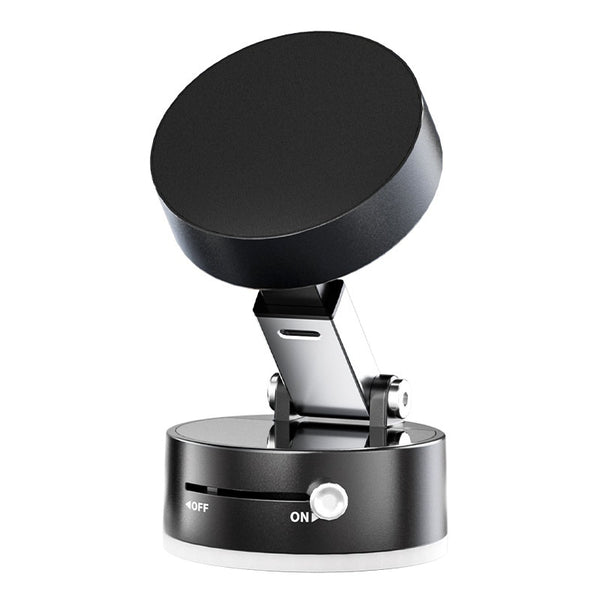 Foldable Magnetic Vacuum Car Phone Holder – Hands-Free Navigation