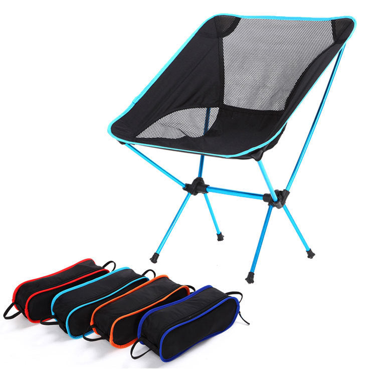 Ultralight Folding Camping Chair – Heavy-Duty 150kg Capacity, Portable for Beach, Hiking & Fishing