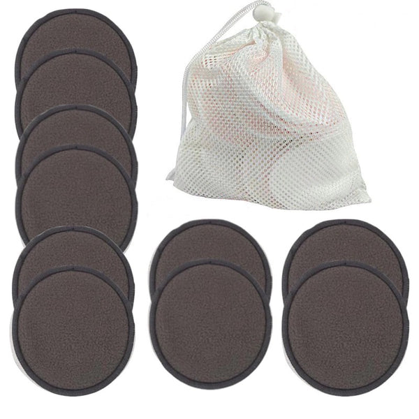 Two Layer Bamboo Fiber Makeup Remover Rounds 10 Pack
