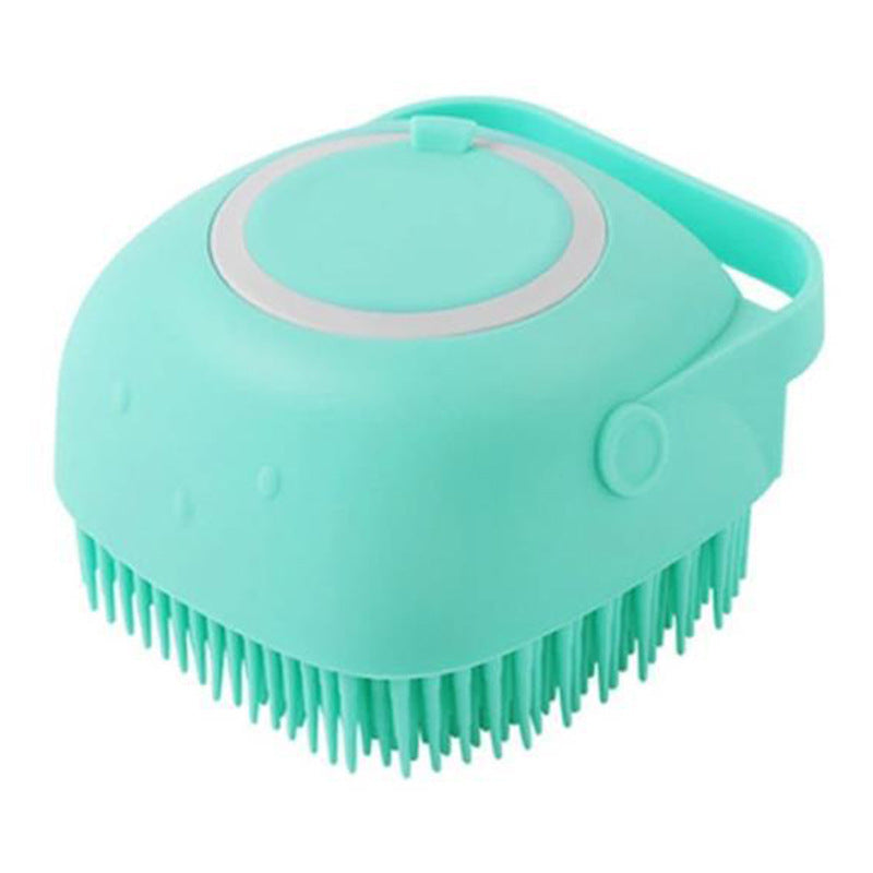 All-in-One Silicone Pet Grooming Brush | Gentle Massage & Deep Clean