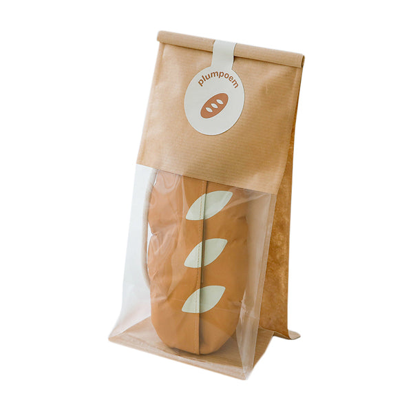 Charming Bread-Shaped Hanging Storage Bag - Eco-Friendly Organizer