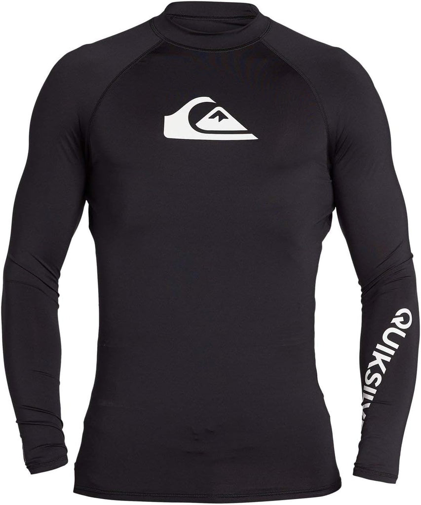 Quiksilver Men's All Time Long Sleeve Rashguard Surf Shirt UPF 50+