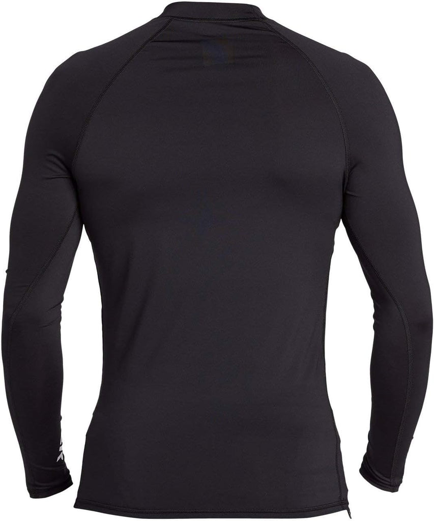 Quiksilver Men's All Time Long Sleeve Rashguard Surf Shirt UPF 50+