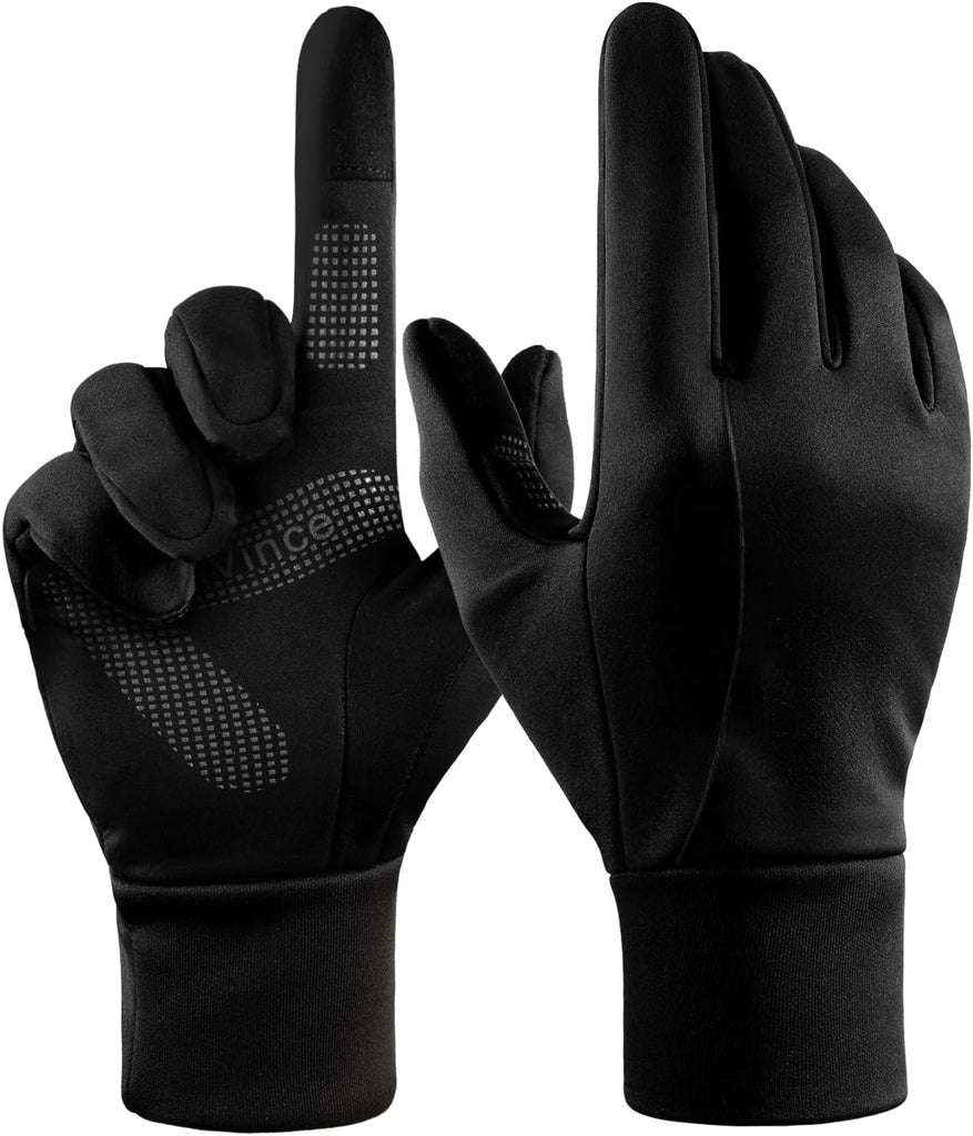 Winter Touchscreen Gloves - Water Resistant Windproof Anti-Slip for Running Hiking Cycling