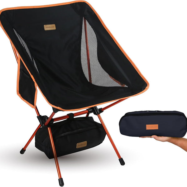 Trekology YIZI GO Ultralight Portable Camping Chair - Aircraft Aluminum Compact Backpacking Chair