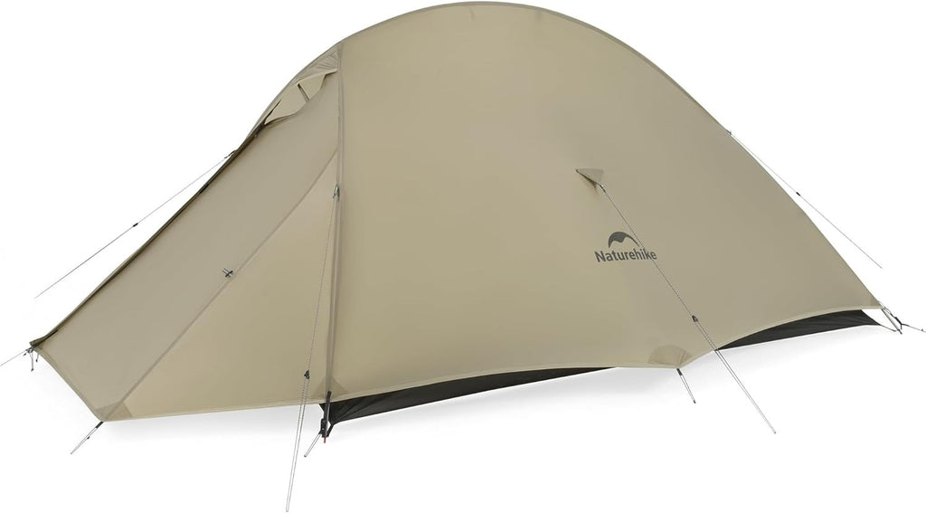 Naturehike Cloud Up 2 Person 3-Season Backpacking Tent - 4000mm Waterproof 20D Nylon with Footprint