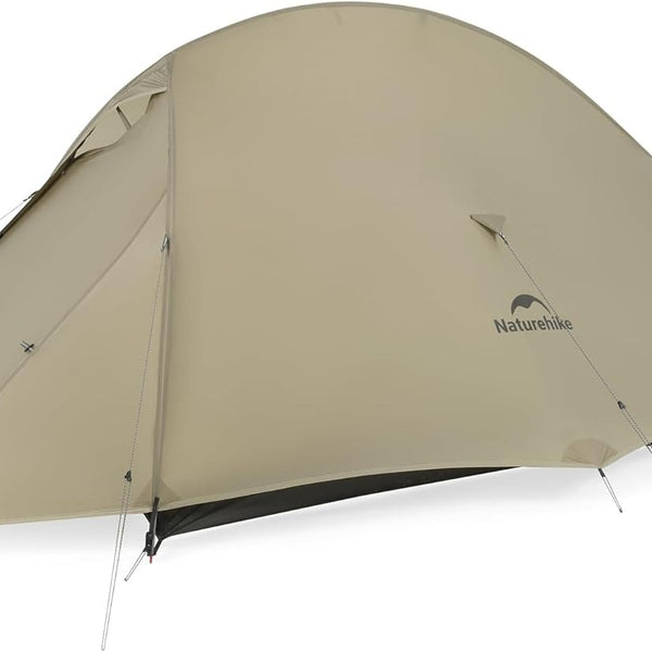 Naturehike Cloud Up 2 Person 3-Season Backpacking Tent - 4000mm Waterproof 20D Nylon with Footprint