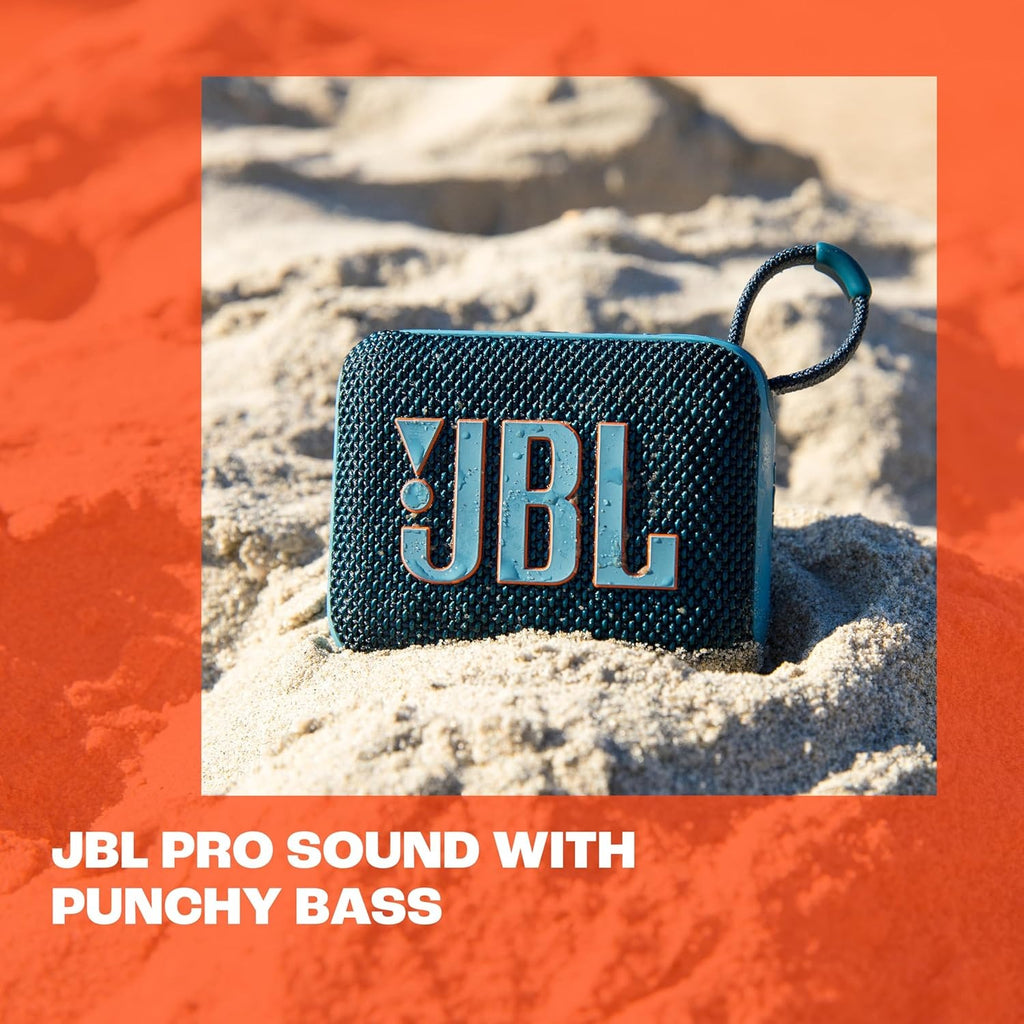 JBL Go 4 Ultra-Portable IP67 Waterproof Dustproof Bluetooth Speaker
