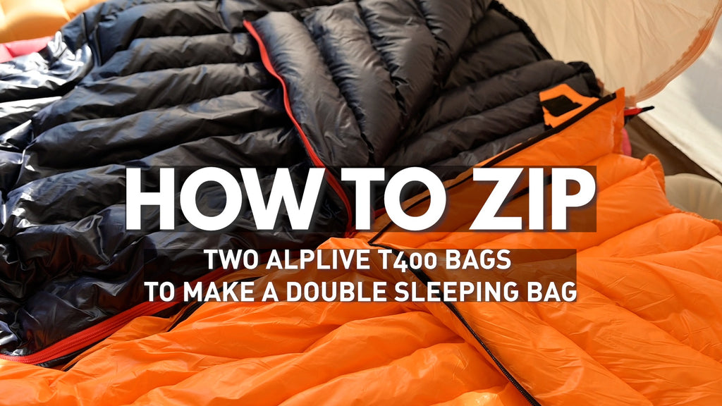 ZOOOBELIVES Ultralight Backpacking Down Sleeping Bag 32-50F - 650 Fill Power 770g Compressible