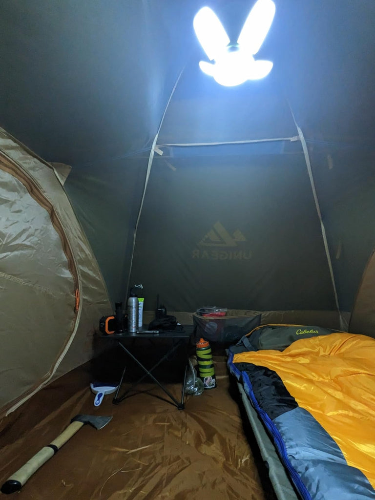Blukar Camping Lantern Rechargeable - 60 LED 7 Light Modes USB-C Waterproof 10+ Hour Runtime