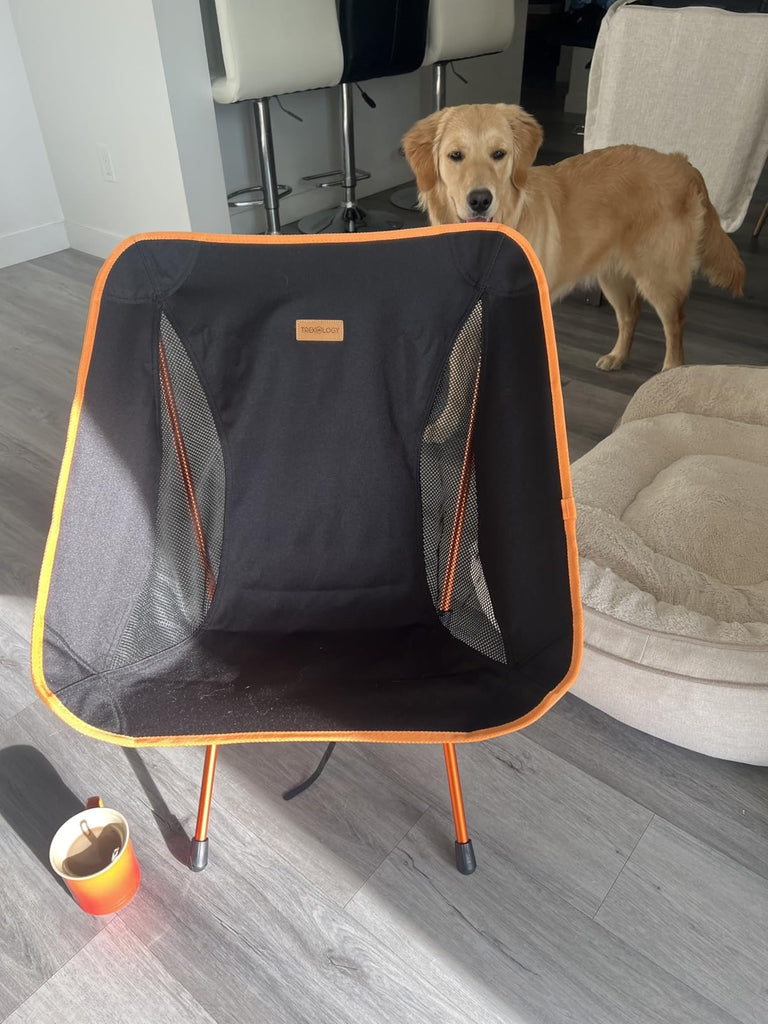 Trekology YIZI GO Ultralight Portable Camping Chair - Aircraft Aluminum Compact Backpacking Chair