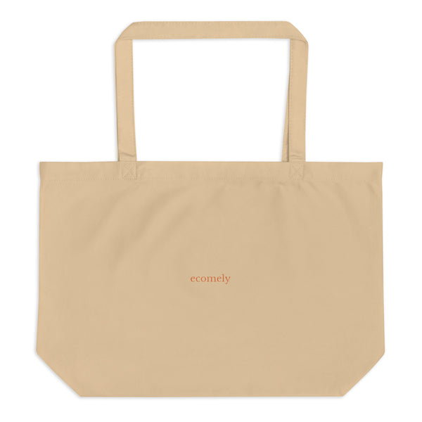 Bolsa de mano orgánica espaciosa: ¡su elemento esencial diario ecológico!